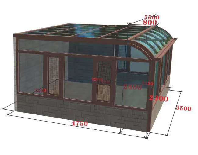 陽光房結(jié)構圖
